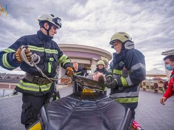 У Києві на Поштовій площі робітник впав з висоти у підвал, його госпіталізували