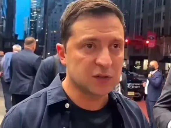Зеленський в Нью-Йорку заявив, що Україна шукає рішення по Донбасу і Криму на всіх майданчиках