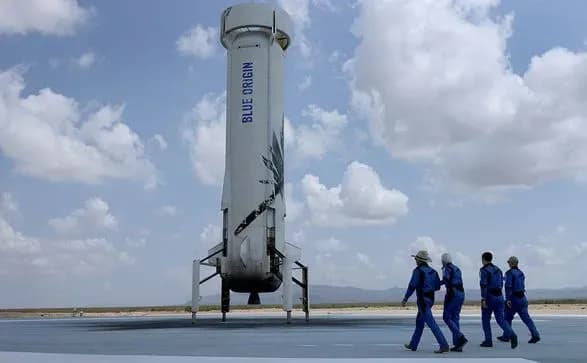 Корабель New Shepard компанії Blue Origin здійснив другий пілотований політ в космос