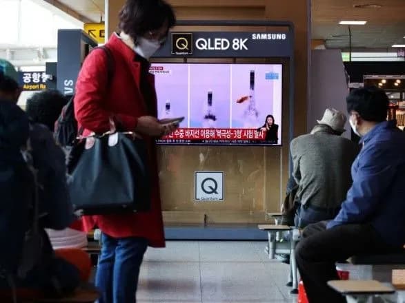 КНДР запустила дві балістичні ракети