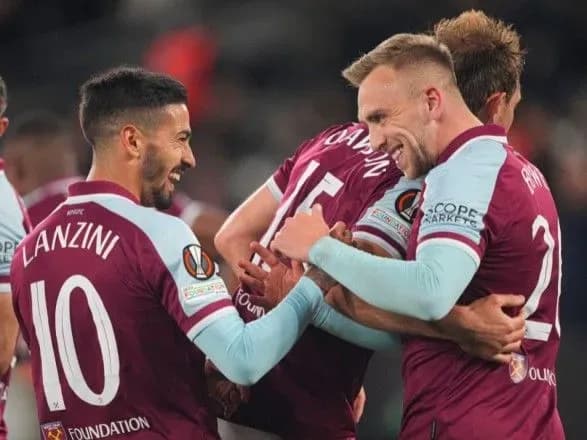 Ярмоленко взяв участь у розгромній перемозі "Вест Хема" в Лізі Європи