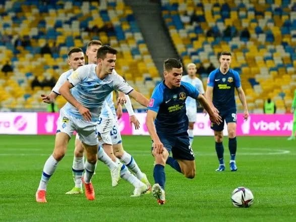 Футбол: "Динамо" здобуло ювілейну перемогу в чемпіонаті України