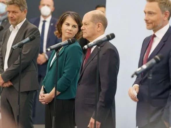 Bild: "Зелені" отримають п'ять портфелів у новому уряді Німеччини, зокрема МЗС