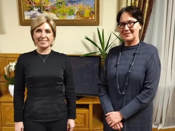 Верещук обговорила співпрацю у гуманітарних питаннях з главою Червоного Хреста в Україні