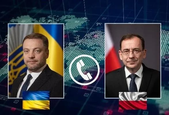 Є ймовірність гібридних атак і супроти України: Монастирський обговорив із польким колегою ситуацію на кордоні з Білоруссю