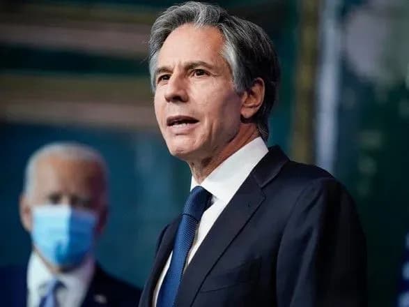 Блінкен про заяви Путіна: ідея про те, що Україна становить загрозу для Росії, стала б поганим жартом