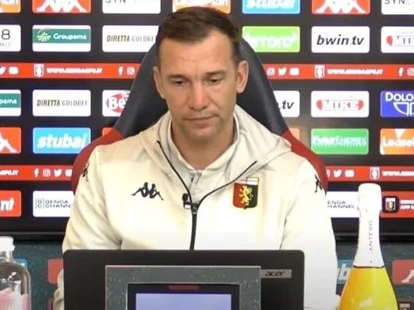 Шевченко оцінив становище “Дженоа” в чемпіонаті Серії А