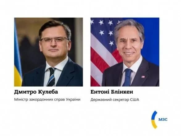 Блінкен поговорив із Кулебою: йшлося про перемовини у Женеві і втілення комплексного пакету стримування Росії