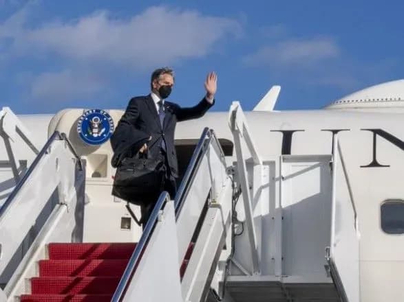 Держсекретар США Блінкен прибув до України