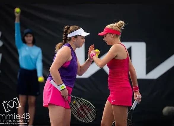 Друга українка перемогла на старті парних змагань AUS Open