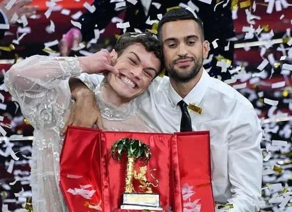 Переможці Sanremo Махмуд і Бланко з піснею "Brividi" представлять Італію на Євробаченні 2022