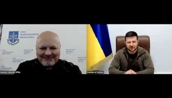 Відбулись переговори Зеленського з прокурором Міжнародного кримінального суду