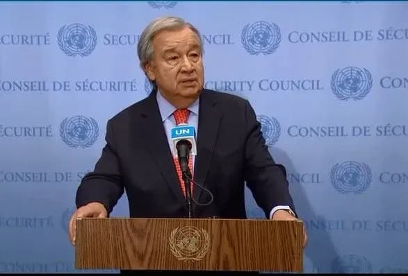 Генсек ООН про війну росії проти України: з ключових тем намітилися елементи прогресу