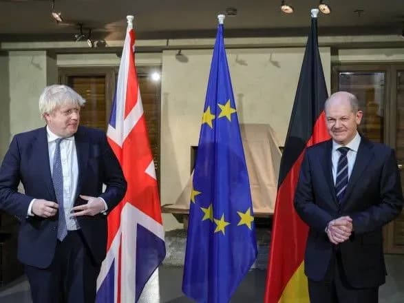 Джонсон и Шольц обсудят снижение зависимости от российского газа