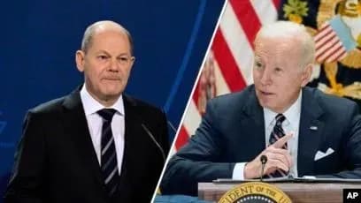 Шольц і Байден погодились не визнавати територіальні здобутки росії - Reuters