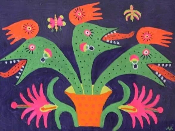 Картину Марії Примаченко продали на аукціоні за півмільйона доларів: гроші передадуть ЗСУ