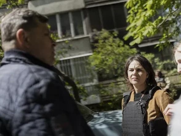 Глава МИД Германии посетила Бучу