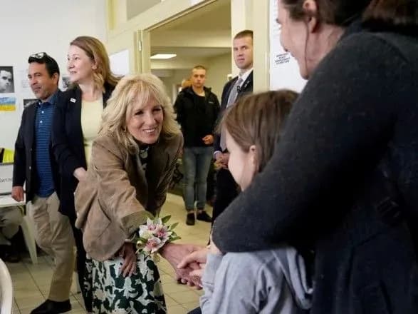 Перша леді США Джилл Байден звернулася до путіна із закликом припинити війну в Україні