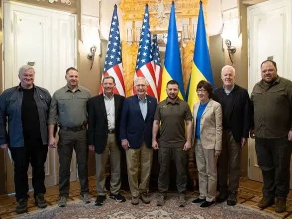 Президент обговорив з делегацією сенаторів США продовольчу безпеку