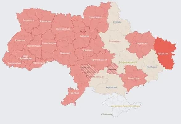 По Україні масштабна повітряна тривога, повідомляють про звуки вибуху у Києві - офіційної інформації наразі немає