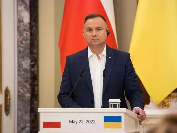 Дуда: для мировой продовольственной безопасности очень важно разблокировать порт в Одессе
