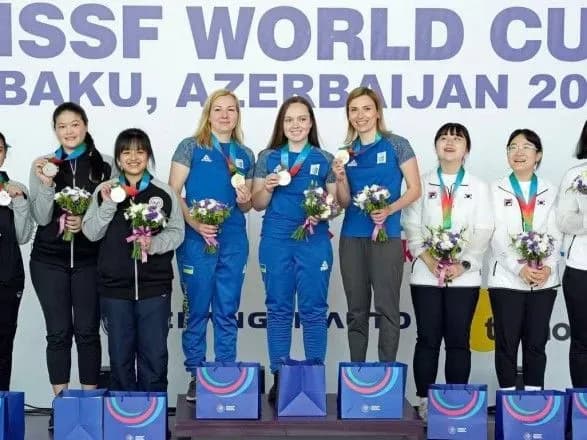 Українки здобули "золото" на етапі Кубка світу з кульової стрільби