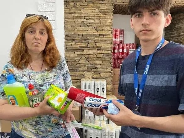 Пострадавшие от войны на востоке и юге Украины получают гуманитарную помощь от "АТБ" и Procter & Gamble