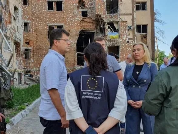Єврокомісар Янез Ленарчич відвідав Ірпінь