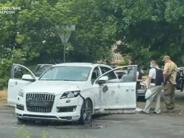 У Херсоні підірвали автомобіль з колаборантом Соболевим: що відомо