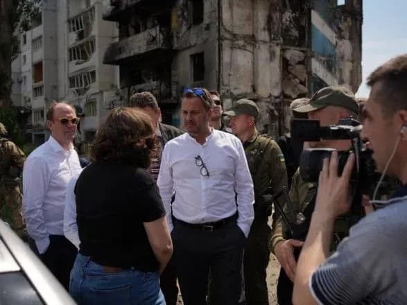 Прем'єр-міністр Люксембургу відвідав Бородянку