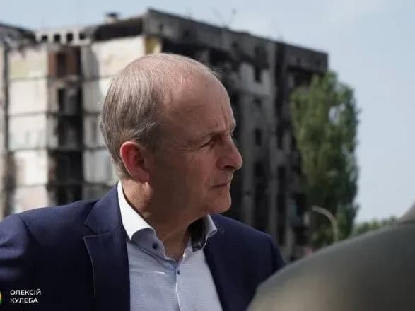 Прем'єр-міністр Ірландії відвідав Бородянку, Бучу та Ірпінь