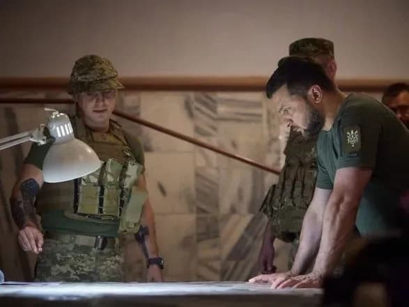 Зеленський відвідав передові позиції на Дніпропетровщині