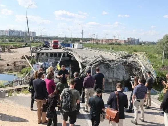 Сенаторы США посетили Ирпень