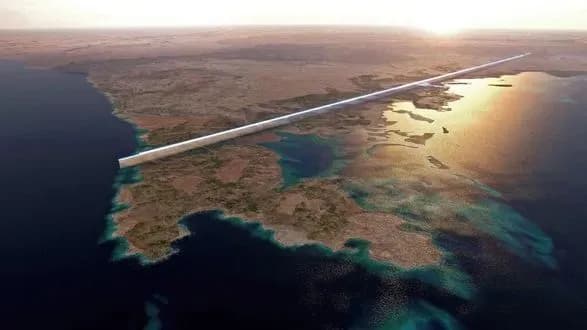 Саудівський принц відкрив футуристичне еко-місто з дзеркальним хмарочосом