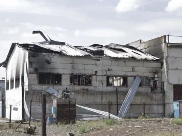 Вибух в Оленівці могла спричинити російська термобарична зброя — Костін