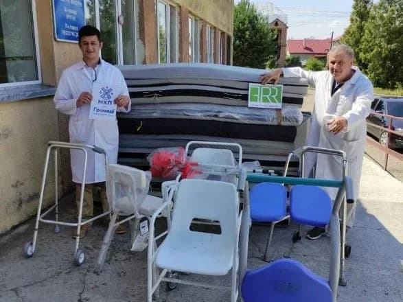 Лікарня на Львівщині отримала гуманітарну допомогу з Польщі