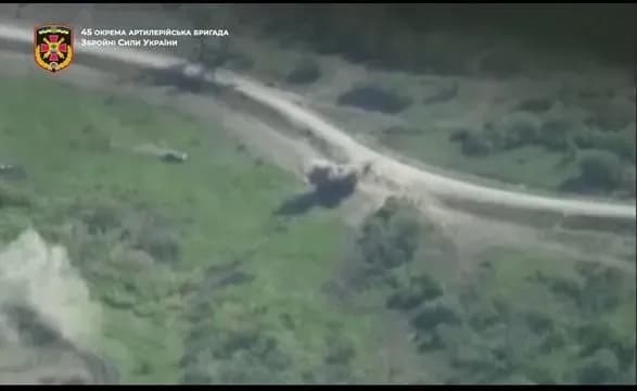 На Харківщині аеророзвідка зафіксувала висування ворожої техніки: показали удари ЗСУ