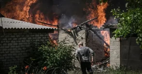 Росіяни вдарили по Криворізькому району, зафіксовано 8 прильотів снарядів РСЗВ