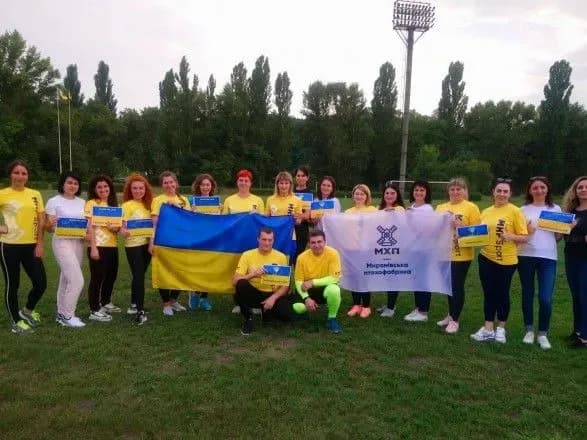 Працівники одного з підприємств МХП долучилися до благодійного забігу для збору коштів на апарати для лікування поранених