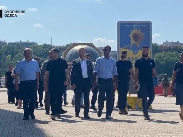 Генсек ООН Антониу Гутерриш приехал в Одессу