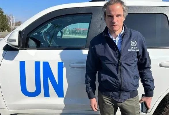 Глава МАГАТЕ заявив, що за кілька годин роботи на Запорізькій АЕС побачив "ключові речі" - росЗМІ
