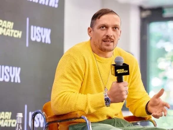 Олександр Усик: мрію провести поєдинок з Тайсоном Ф’юрі в Києві