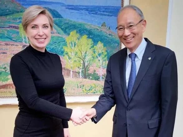 Верещук обсудила с послом Японии потребности в гаджетах для онлайн-обучения детей