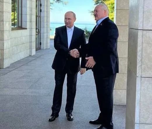 путін знову зустрівся із лукашенком: офіційно візит не анонсувався