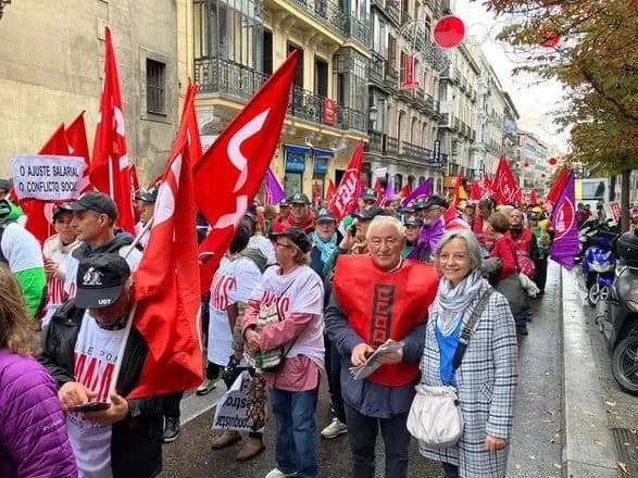 25 тисяч іспанців вийшли на вулиці столиці через зростання цін