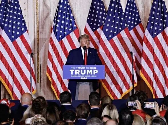 Трамп офіційно подав заявку участь у президентських виборах США 2024 року