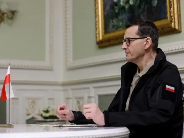 Польша будет помогать Украине пережить зиму - Моравецкий