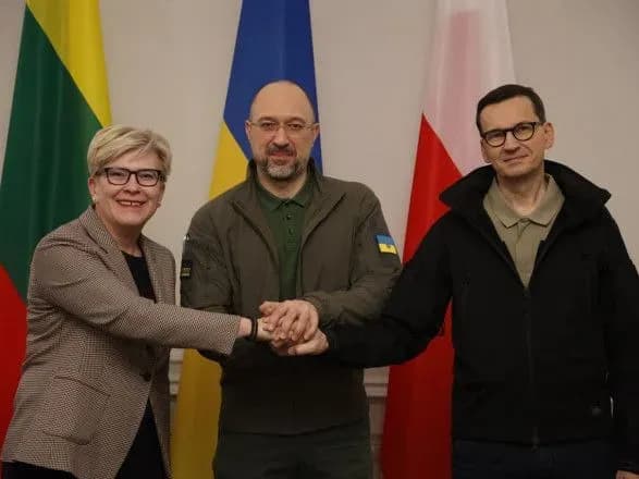 Україна, Польща та Литва закликали світ визнати звільнення всієї України спільною метою