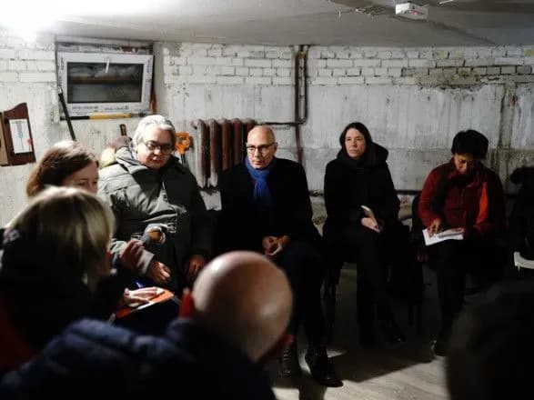 Комісар ООН з прав людини перебував у київському cховищі під час ракетної атаки рф