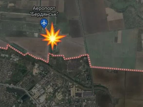 Чуло все місто: Федоров підтвердив вибухи біля аеропорту Бердянська
